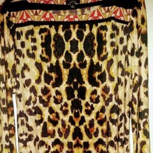 Apt 9 Animal Leopard Print Dress Size 14